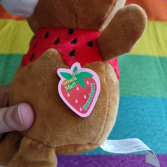 Walmart Strawberry Scented Bear Plush - Picture 3 of 5